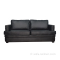 Séjour en cuir PU en cuir PU Sofa sectionnelle